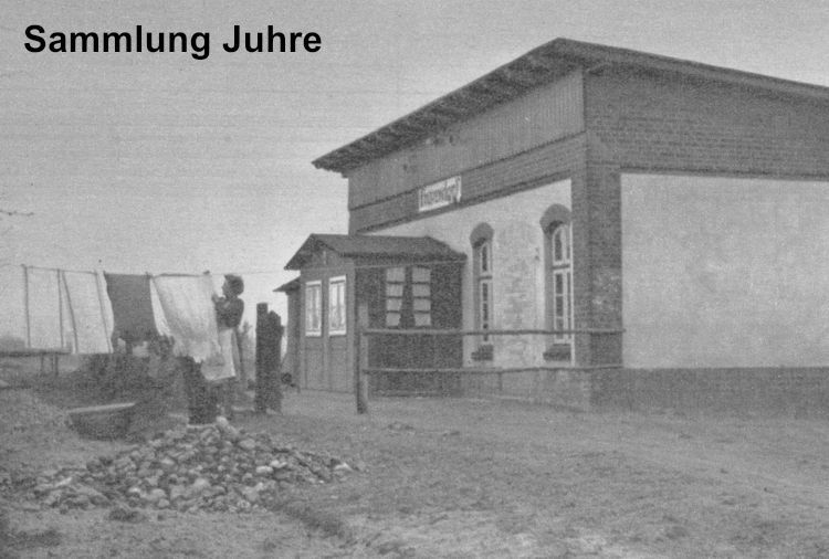 Bahnhof Papendorf nach dem Verkauf