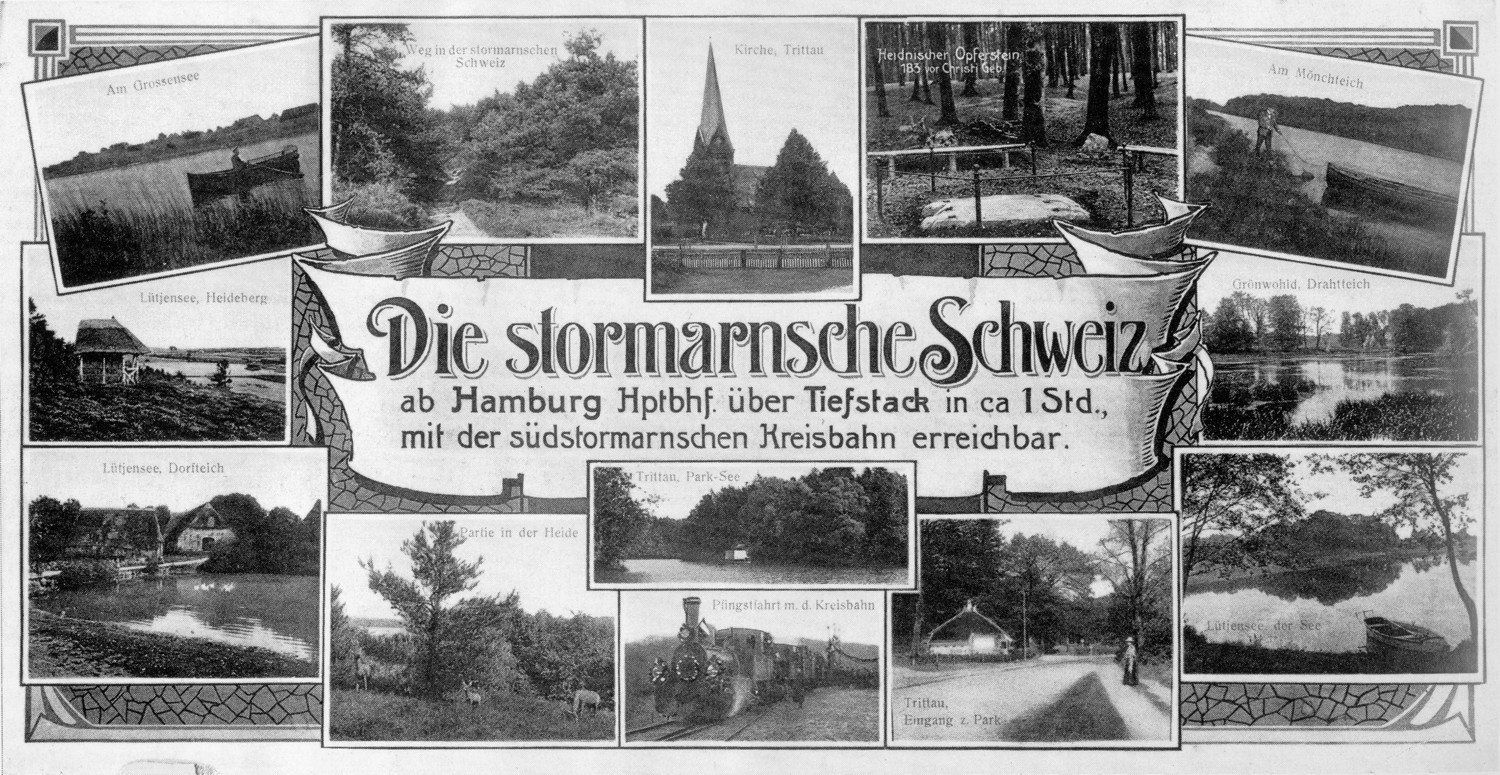 Postkarte Stormarnsche Schweiz