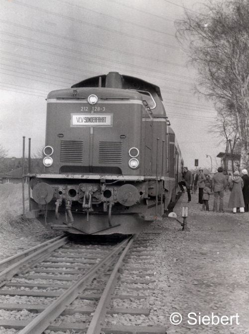 Halt im Bhf Boberg - Havighorst