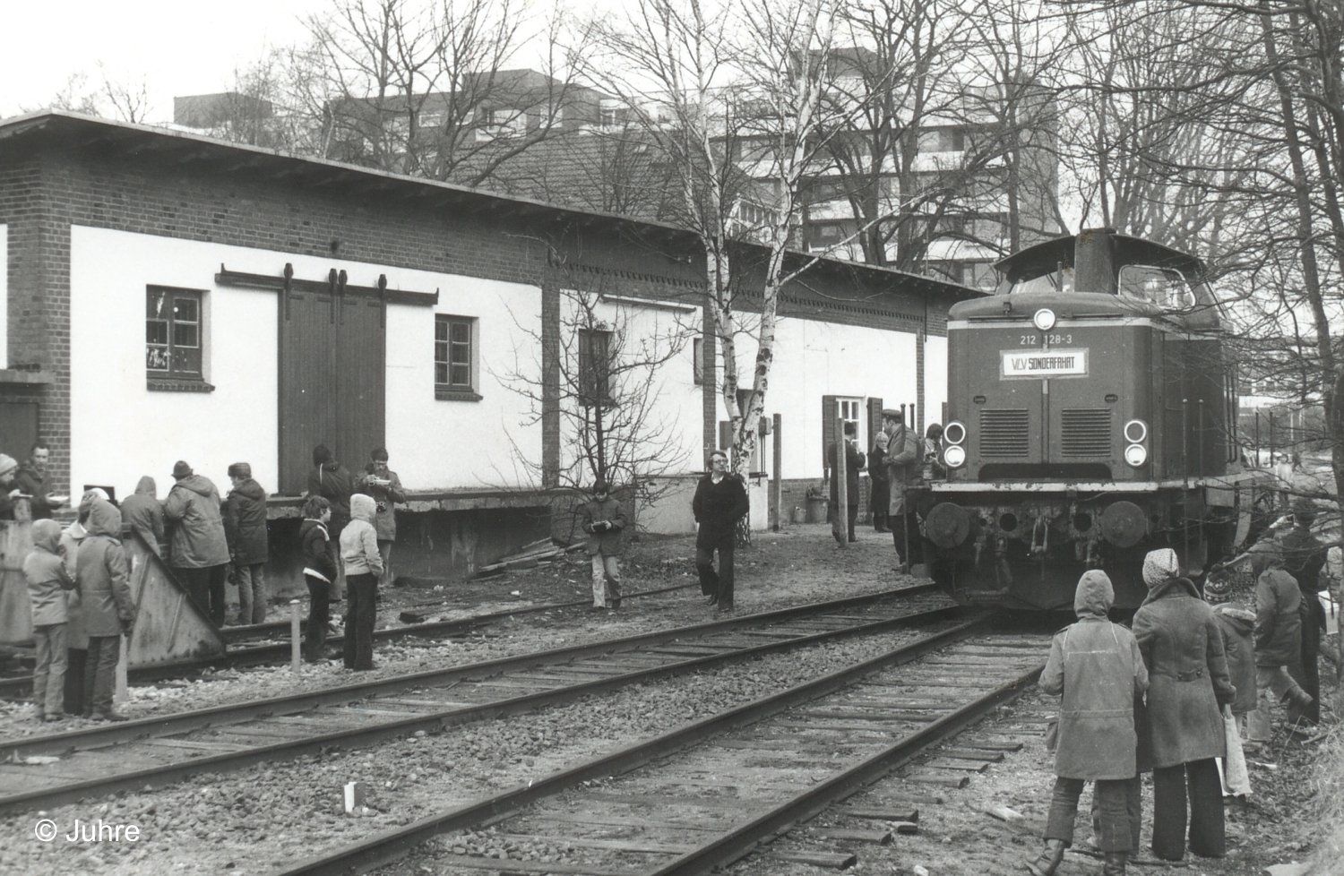 Umsetzen im Bhf Glinde