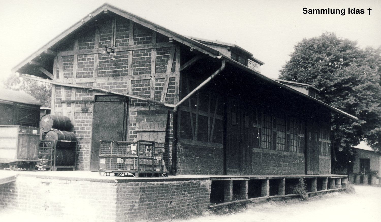 Schiffbek - Kirchsteinbek Güterschuppen