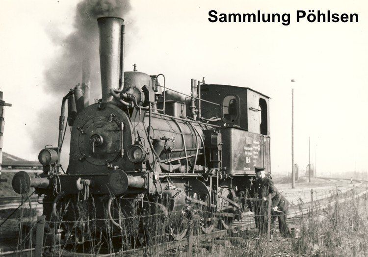 Lok Nr. 4 im Bhf Tiefstack