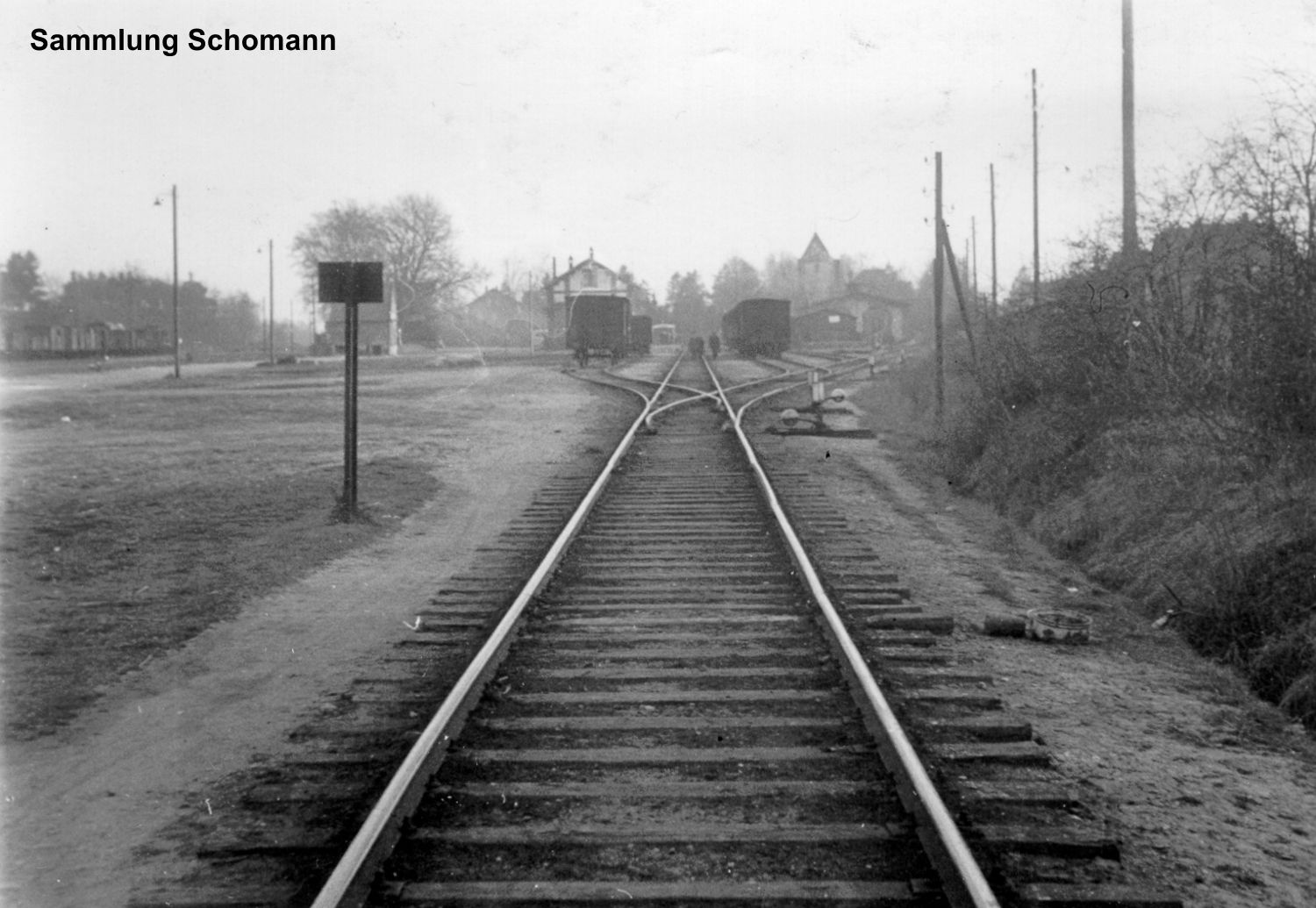 Bahnhof Trittau Gleisentwicklung