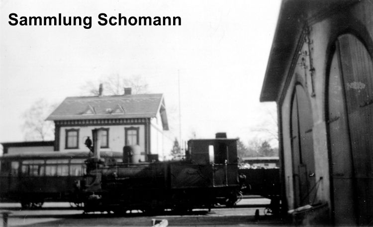 Lok Nr. 5 'v. Bonin' im Bhf Trittau