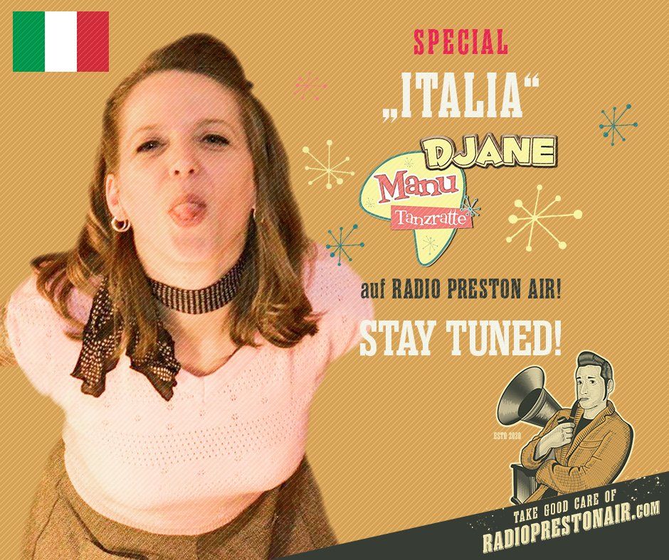 Manu-Special #3 - Italia by DJane Manu Tanzratte Manu-Special #3 - Italia by DJane Manu Tanzratte