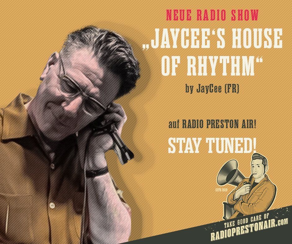 JayCee (FR) mit JayCee's House of Rhythm für Radio Preston Air JayCee (FR) mit JayCee's House of Rhythm für Radio Preston Air
