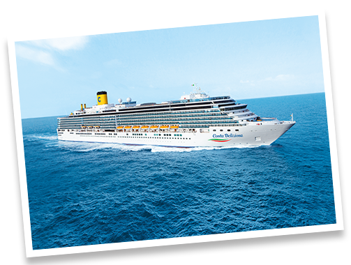 Unser Schiff, die Costa Deliziosa Unser Schiff, die Costa Deliziosa