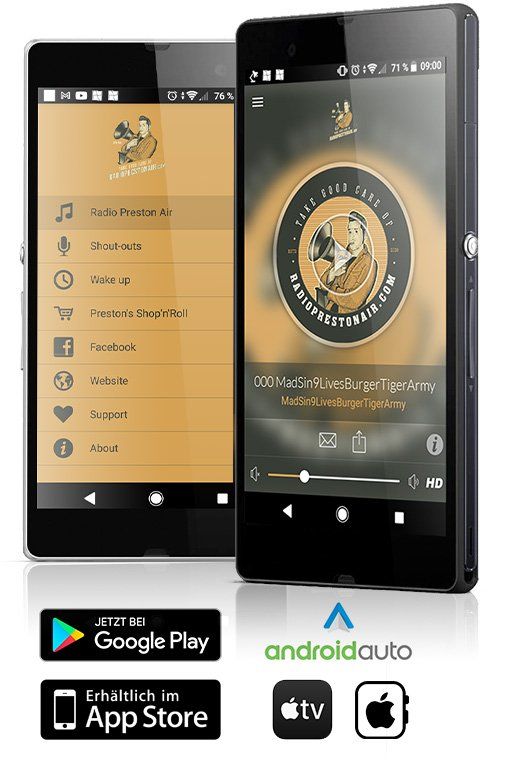 Radio Preston Air im Google Play Store, App Store kostenlos downloaden