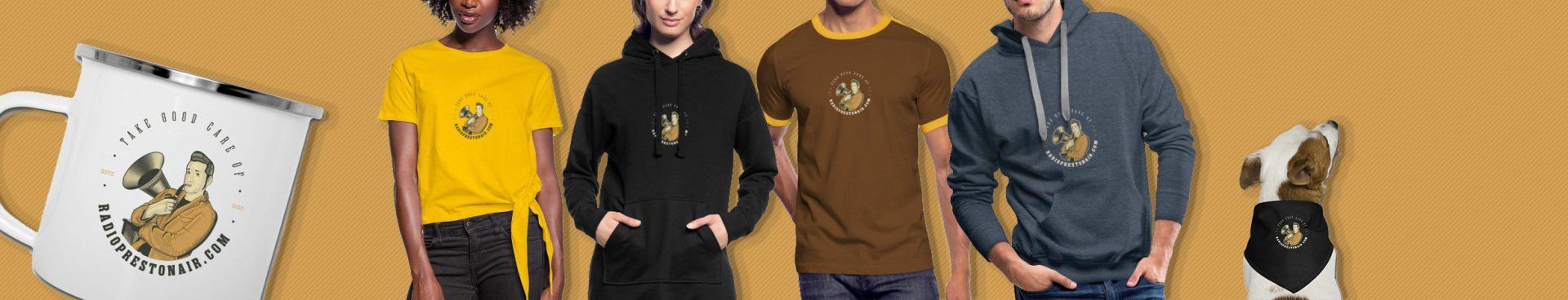 Radio Preston Air Merchandise Shop 'n' Roll