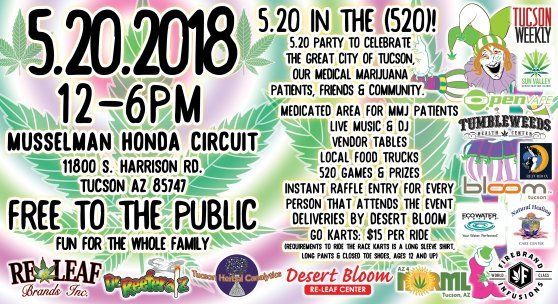 A poster for the 520 event