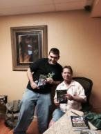 A man standing next to Irvin Rosenfeld