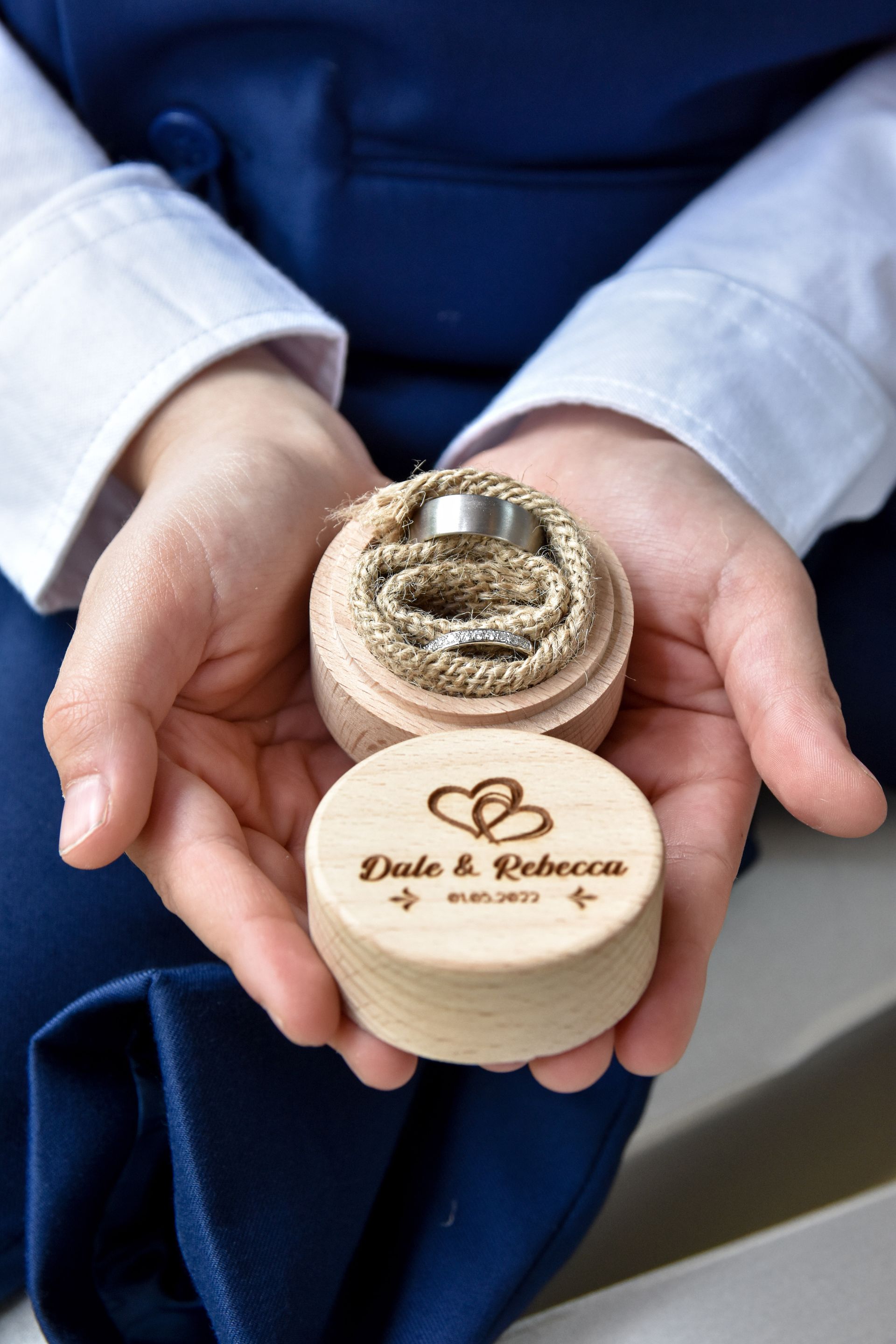 Wedding Rings in a box