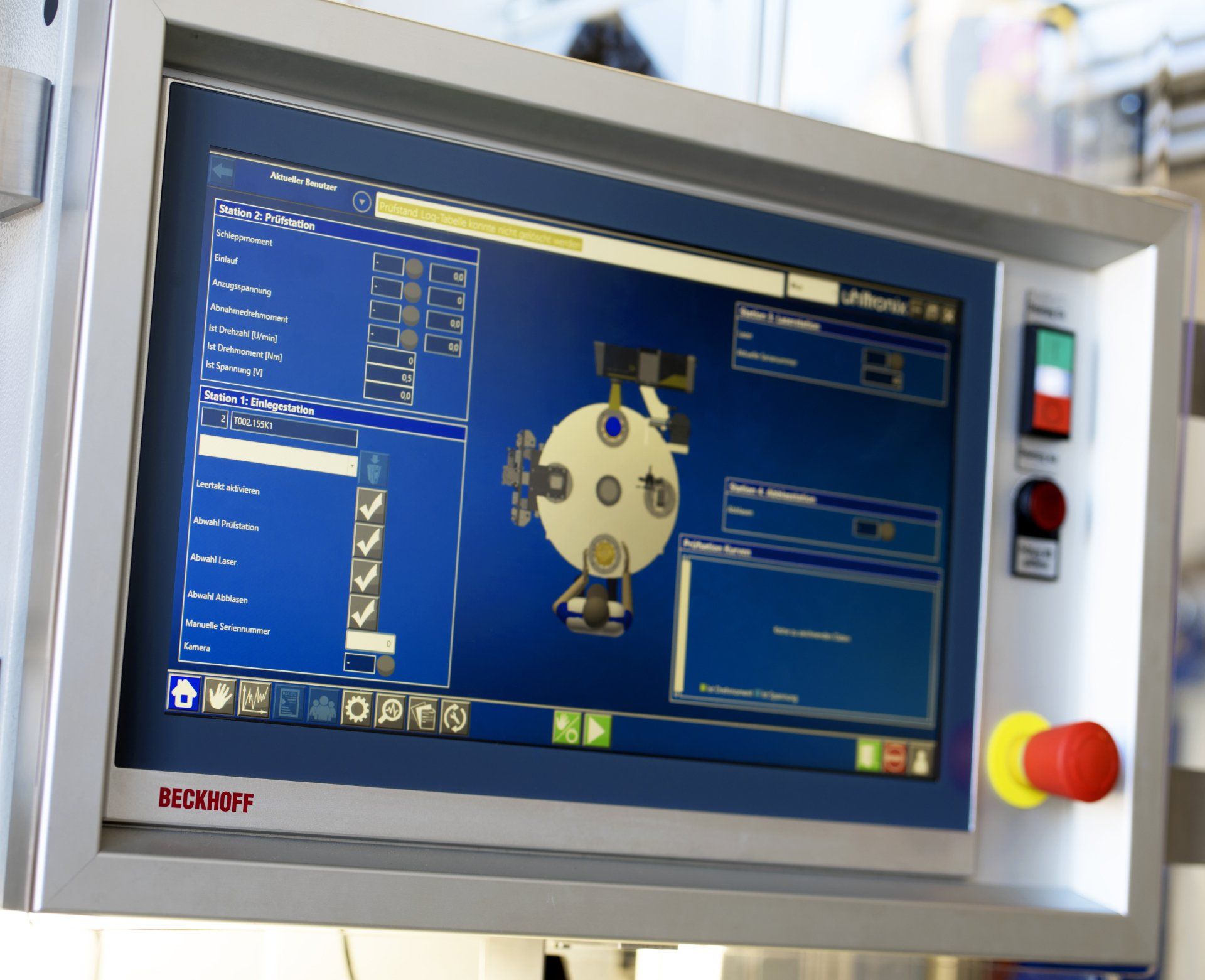 DILEIMA Maschinenbau Kupplungsprüfanlage