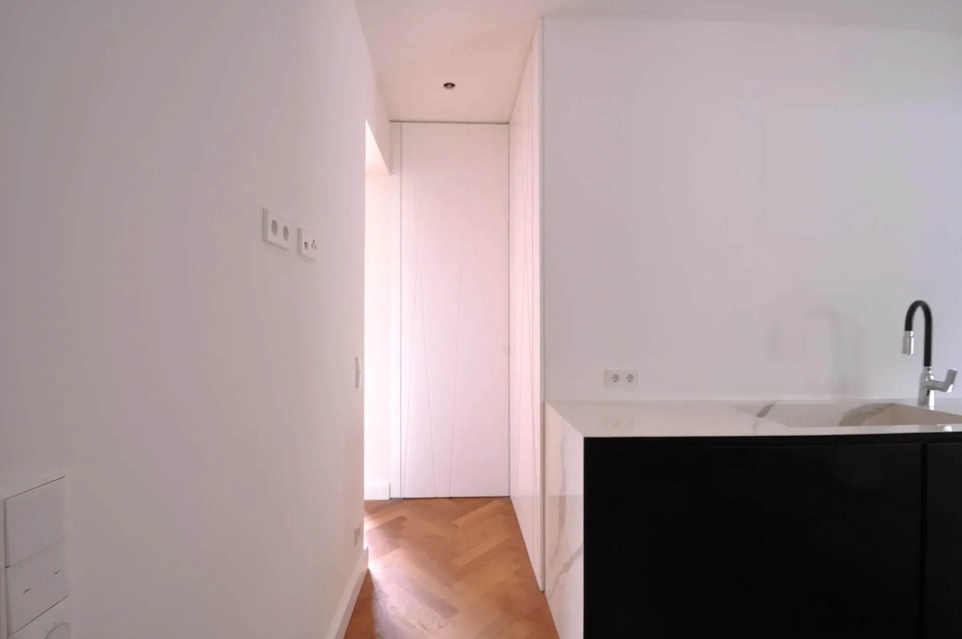 Akzentwand im Küchenbereich