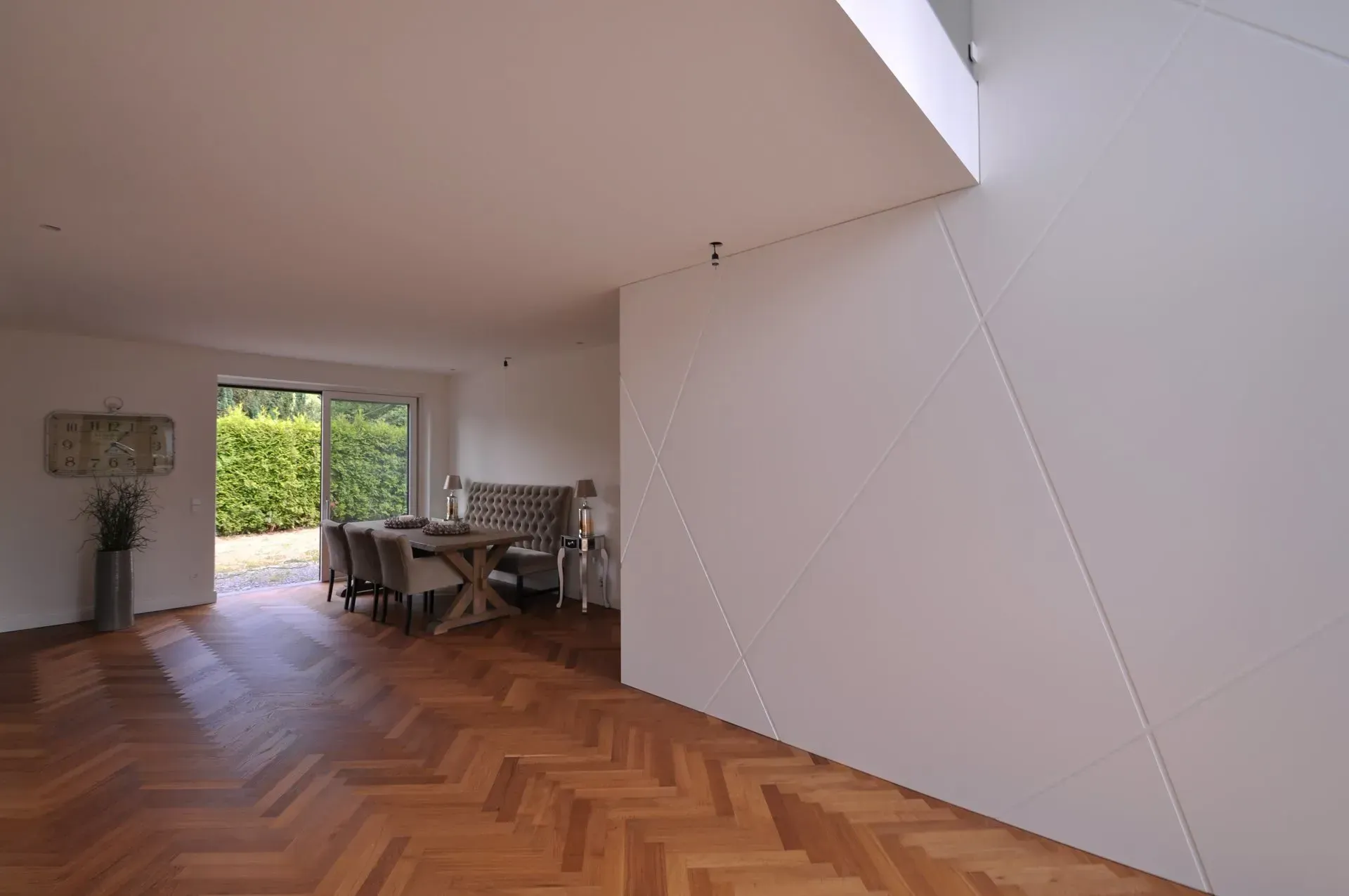 Akzentwand im Wohnraum