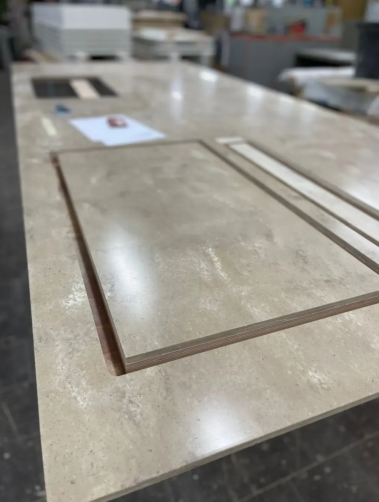 Arbeitsplatten Zuschnitt