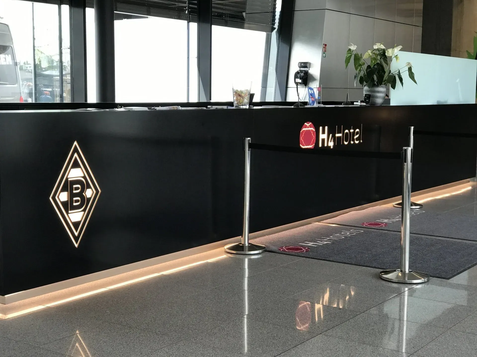 Borussia Hotel Empfangsbereich