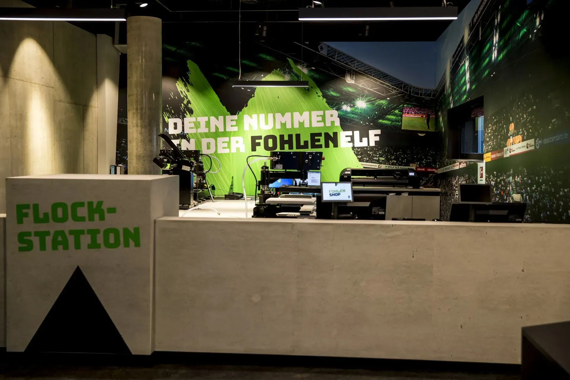 Fohlen Shop Flockstation