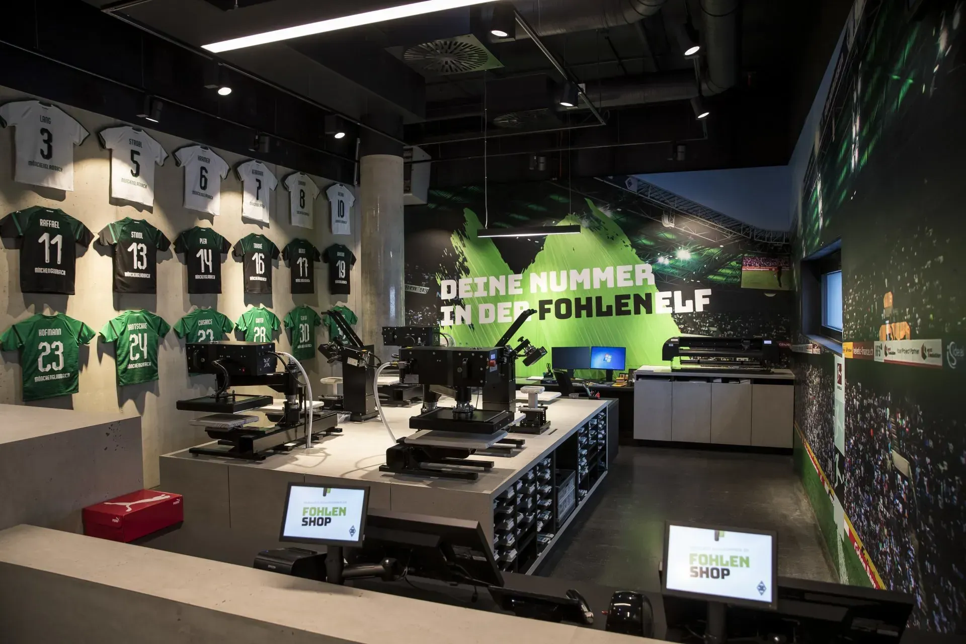 Fohlen Shop Flockstation