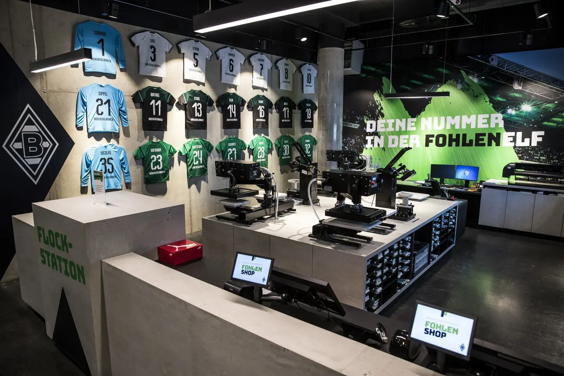 Fohlen Shop Flockstation