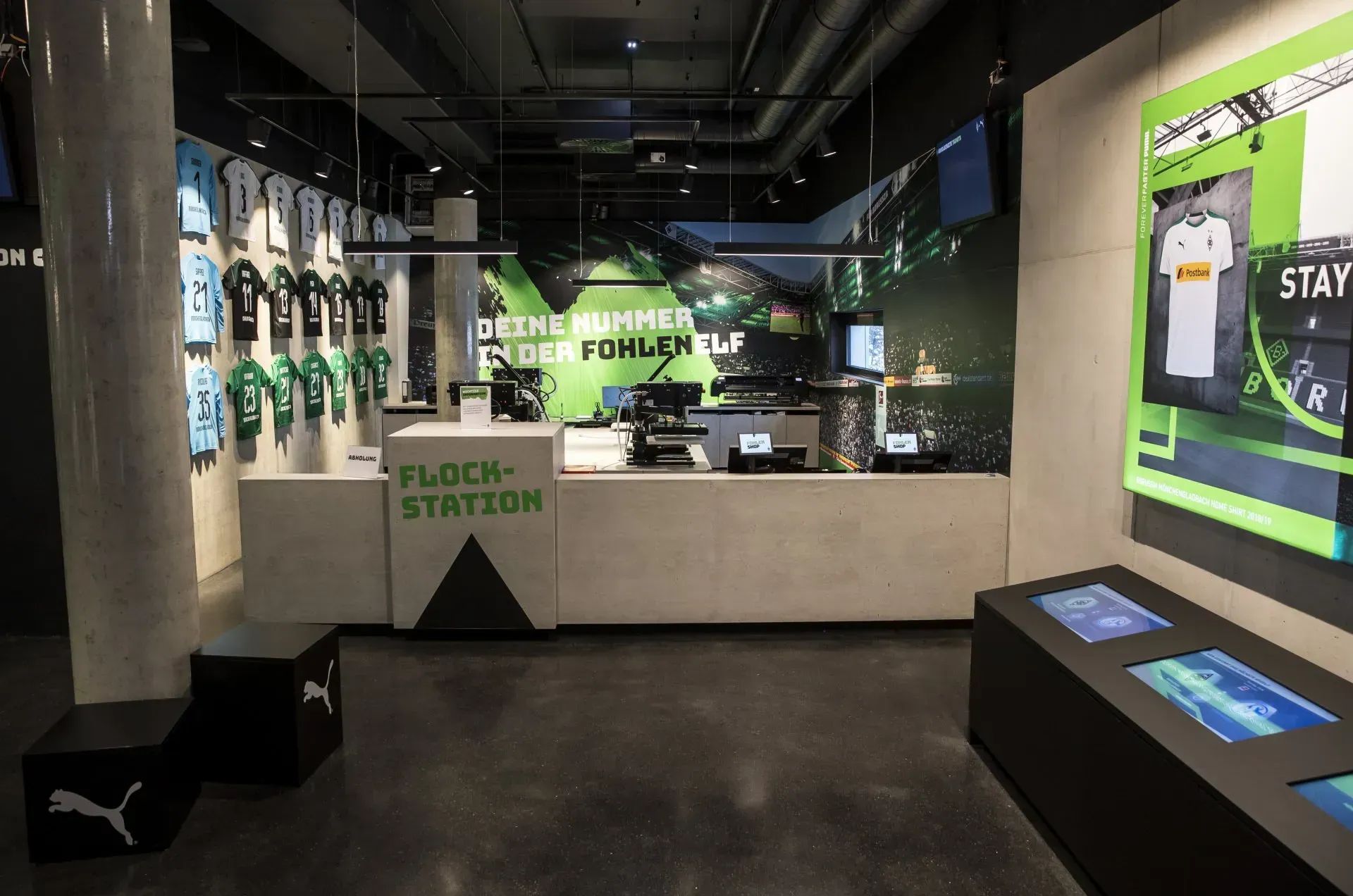 Fohlen Shop Flockstation