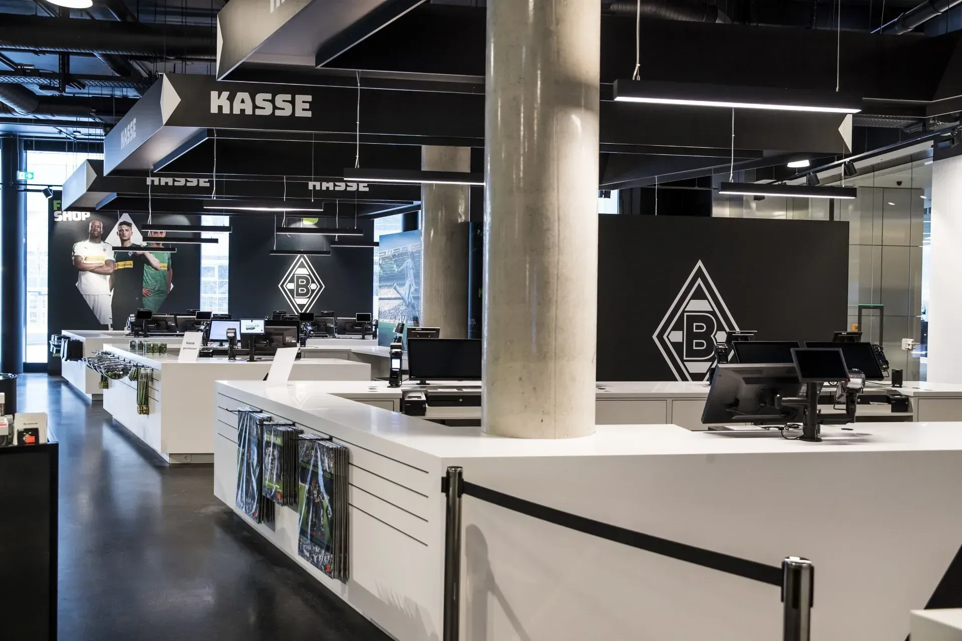 Fohlen Shop Kassenbereich