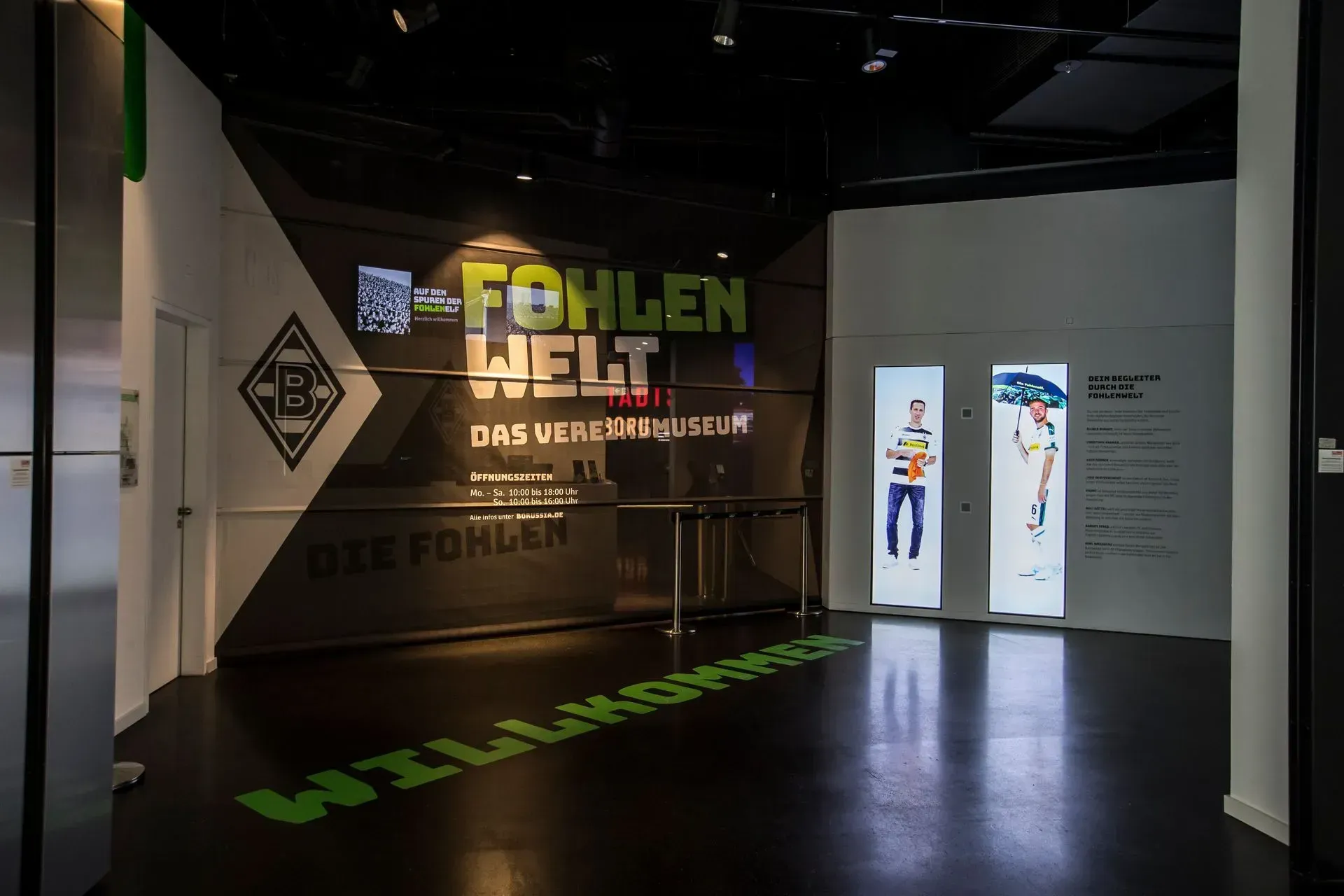 Fohlen Welt Eingang