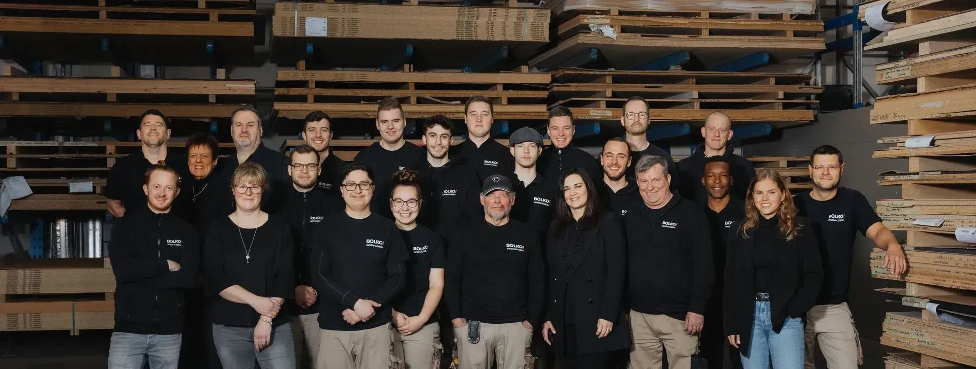 Gruppenfoto vom Bolko Team