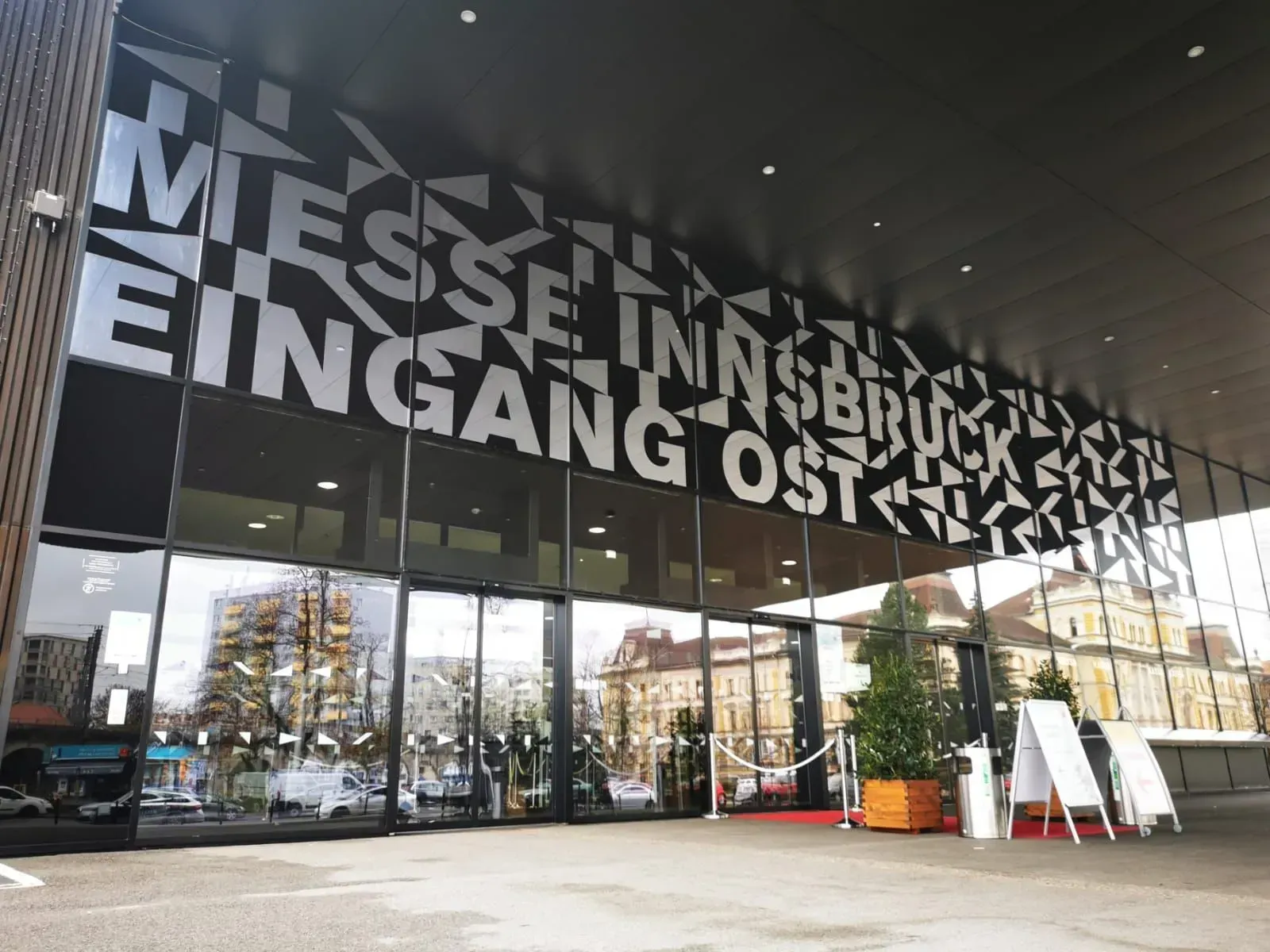 Messe Innsbruck Eingang Ost