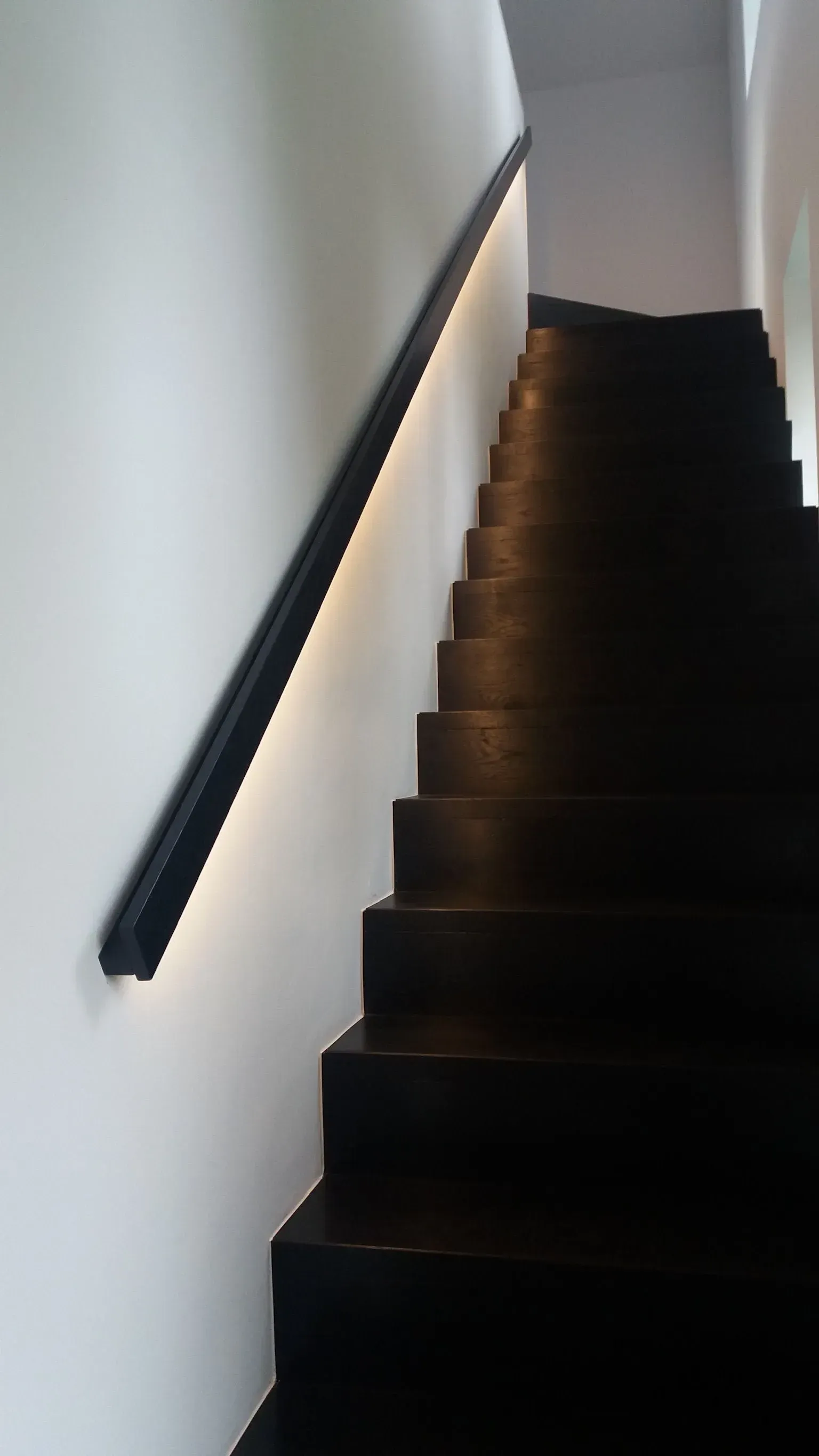 Treppenaufgang mit Handlauf