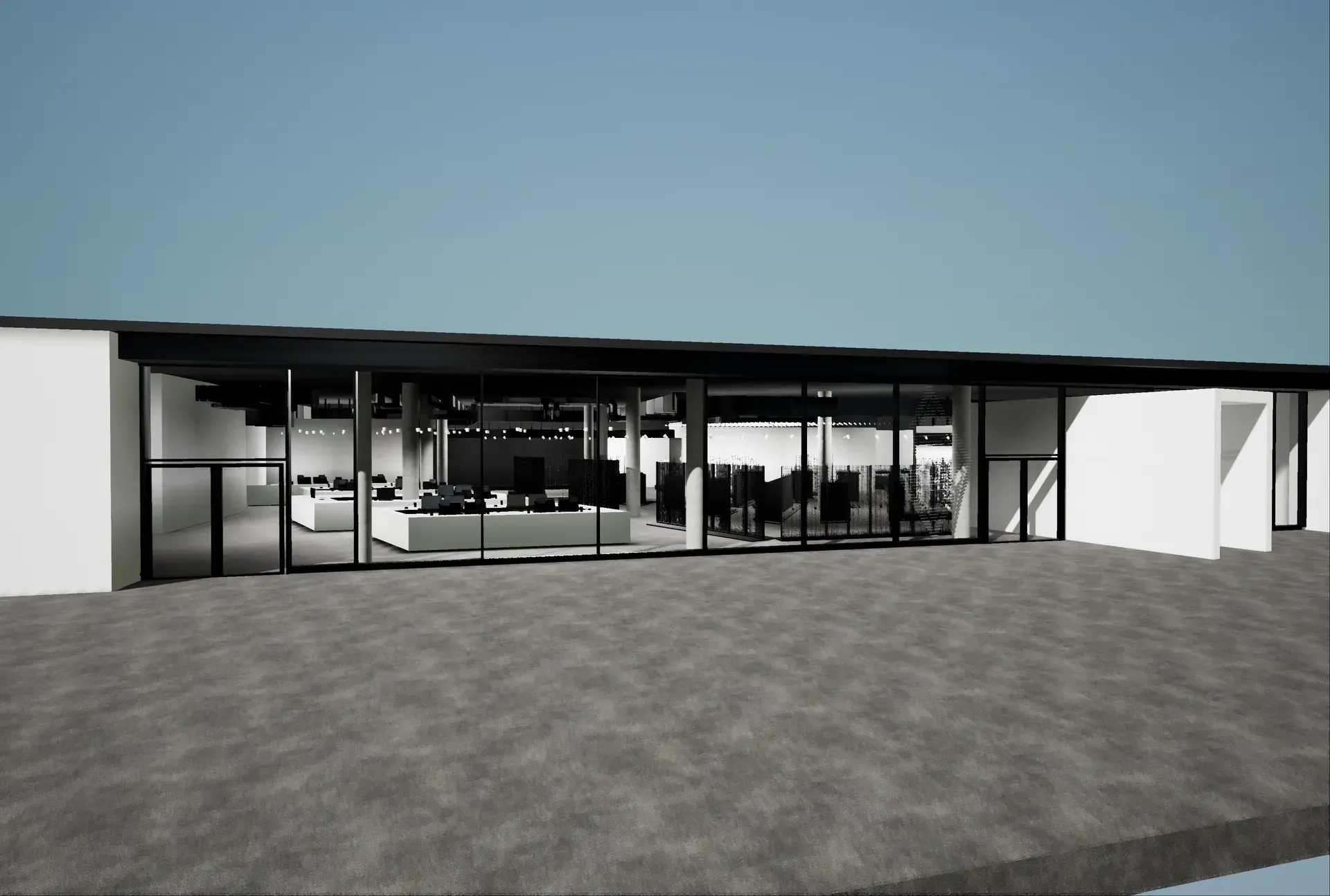 Virtual Reality Vereinsmuseum Außenansicht