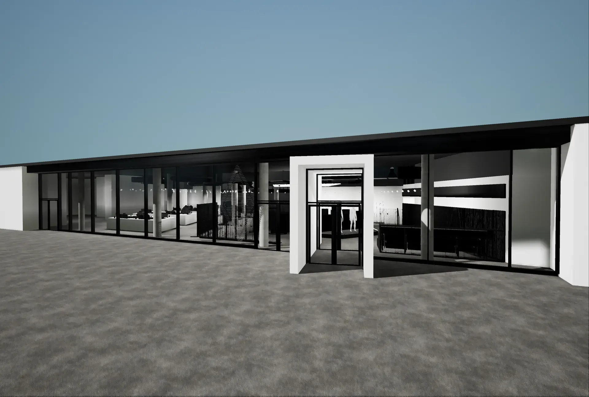 Virtual Reality Vereinsmuseum Eingang