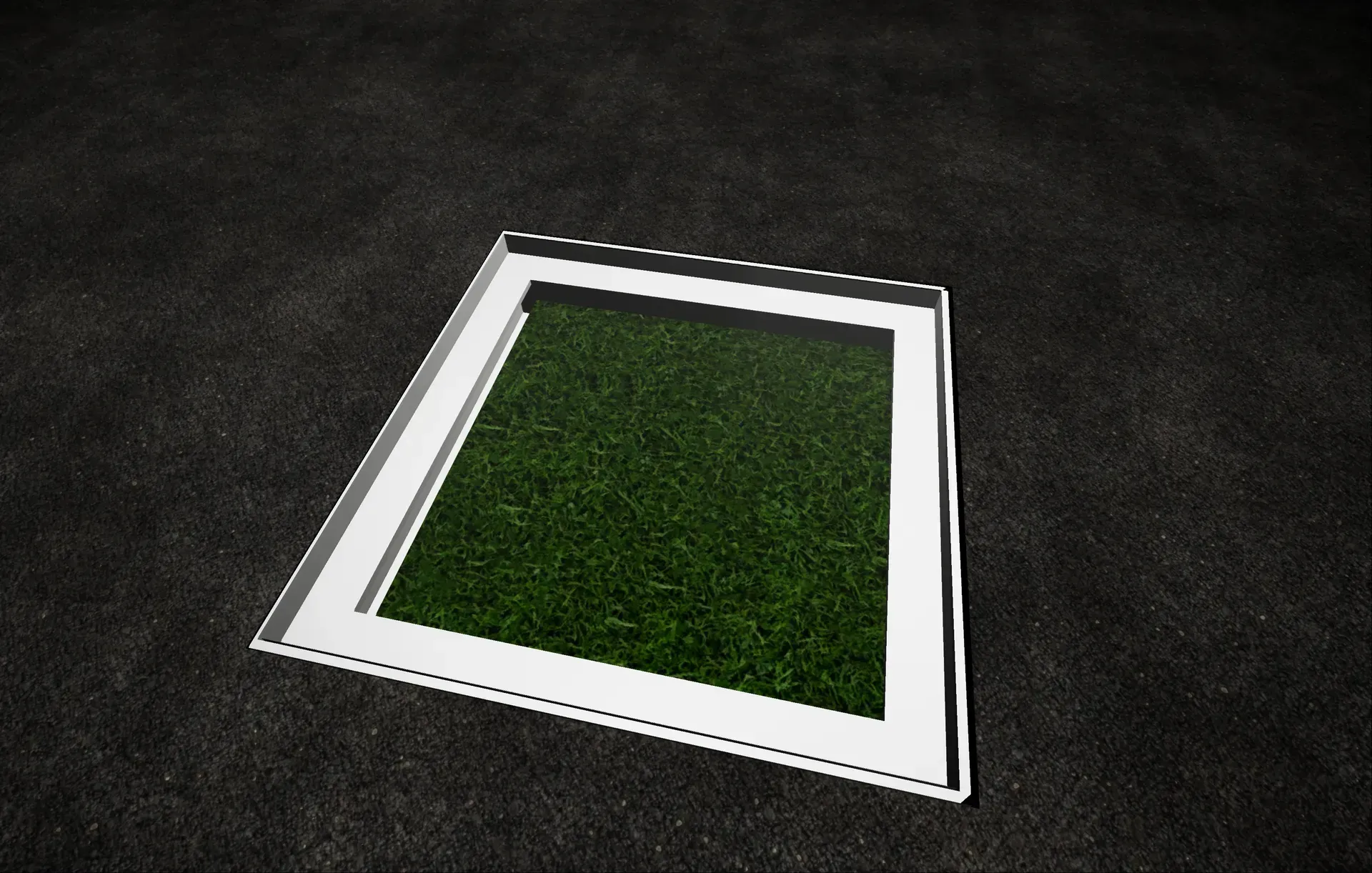 Virtual Reality Grünfläche