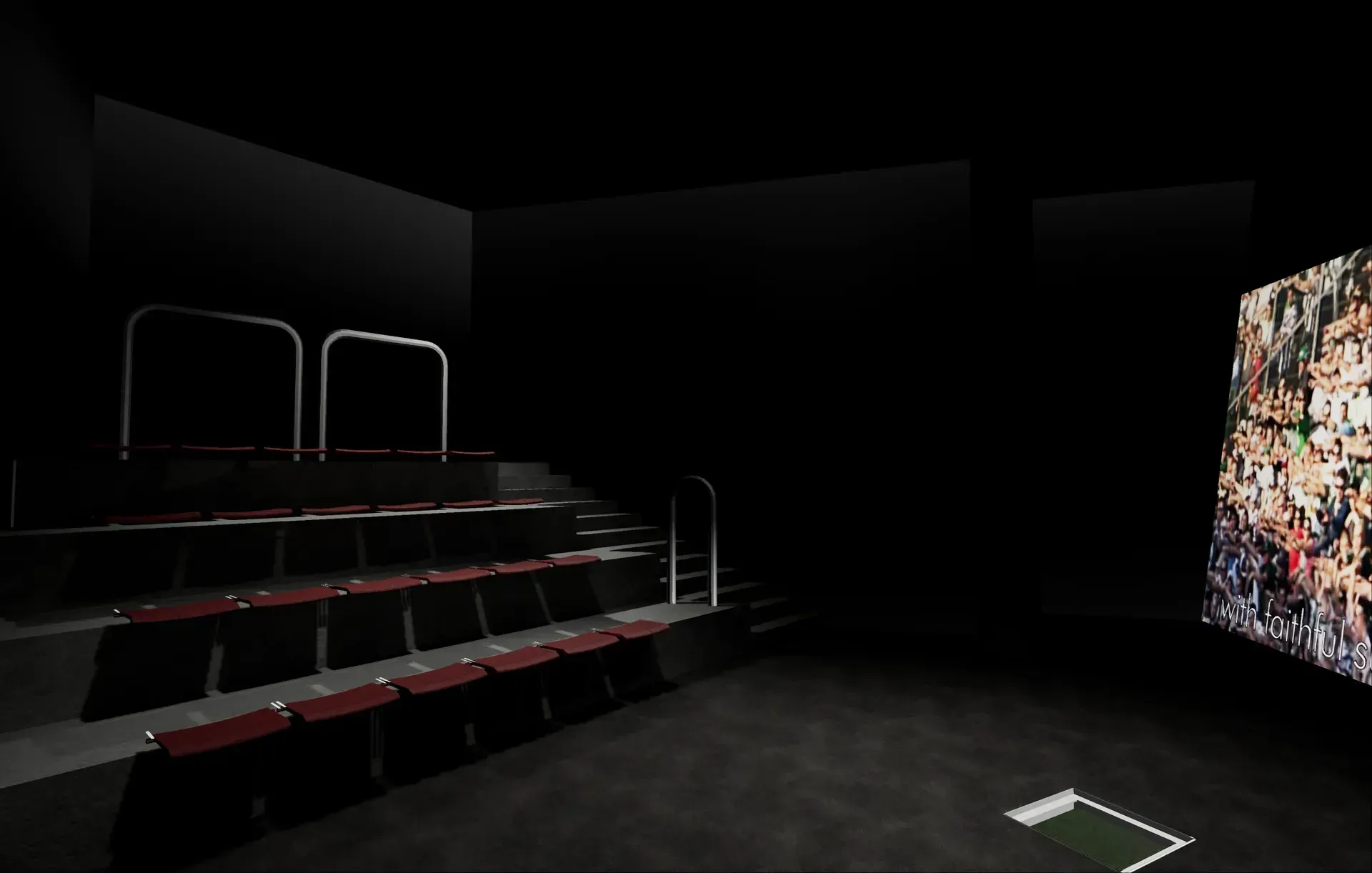 Virtual Reality Tribüne