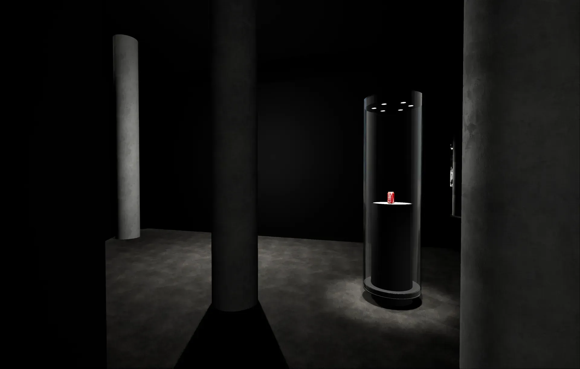 Virtual Reality Vitrine