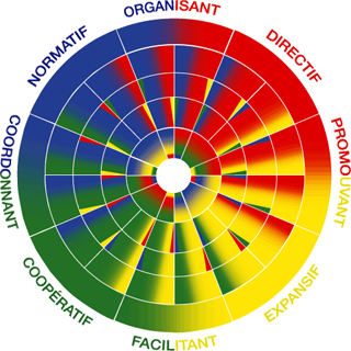 Roue Arc-En-Ciel DISC parmi les 4 couleurs lesquelles se retrouvent le plus dans votre comportement ?