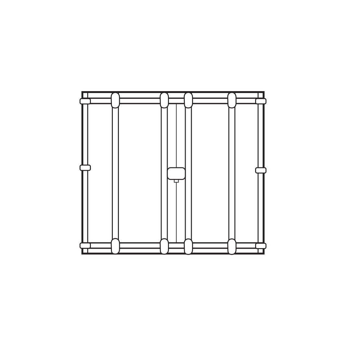 Storage mule Selt-Storage Shipping containers and warehouse container