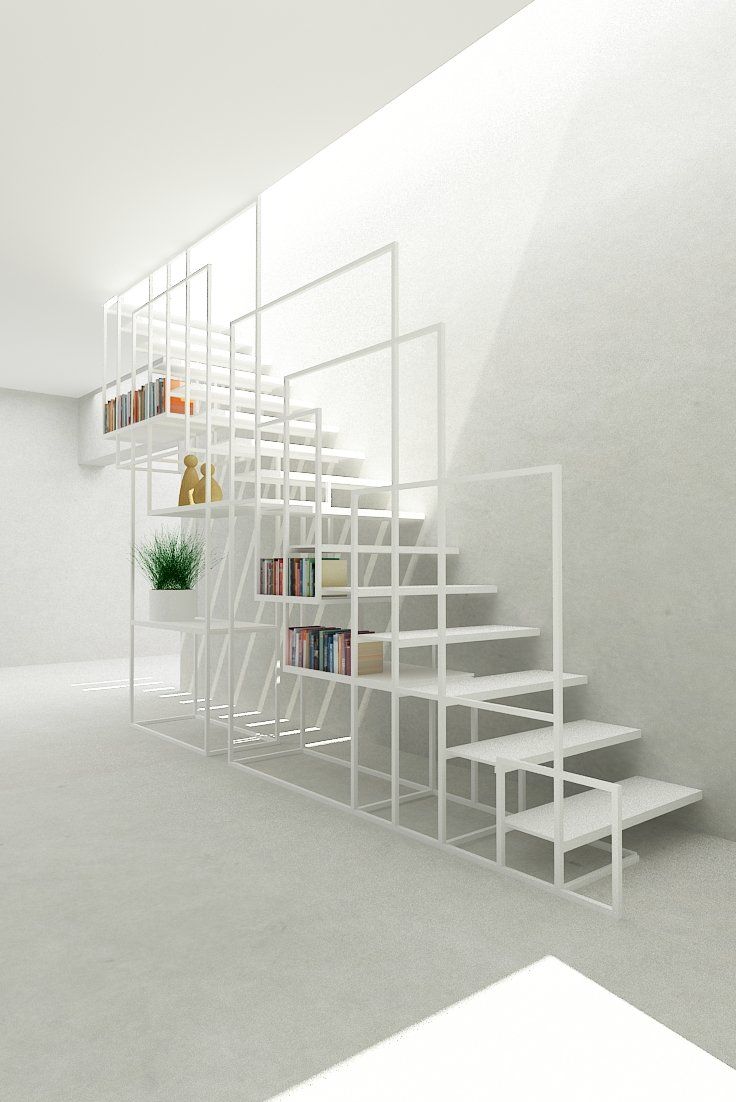 Escaleras Estilo Industrial