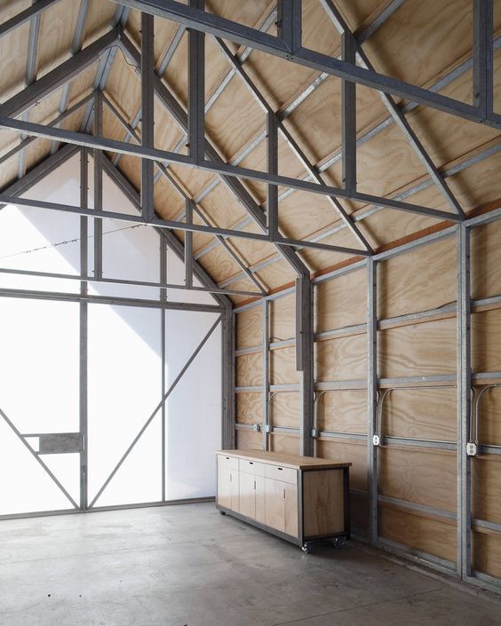 Strutture in stile industriale