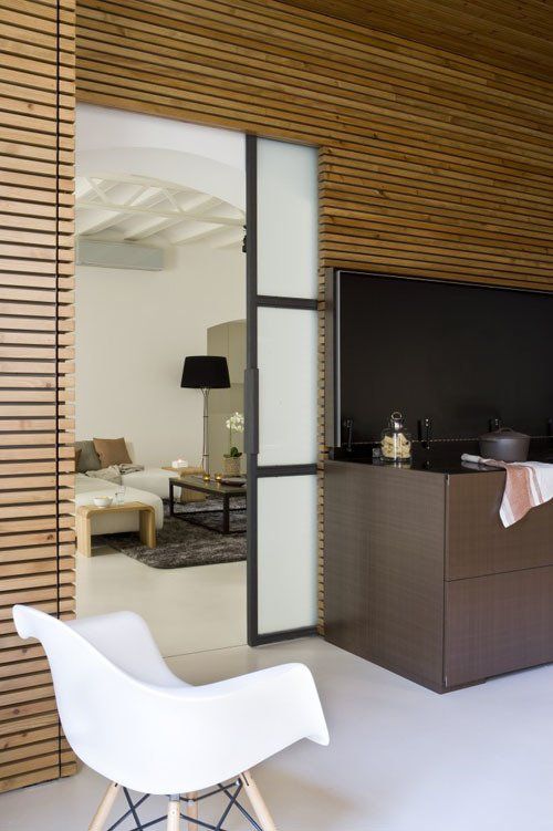 Portes de loft style industriel français