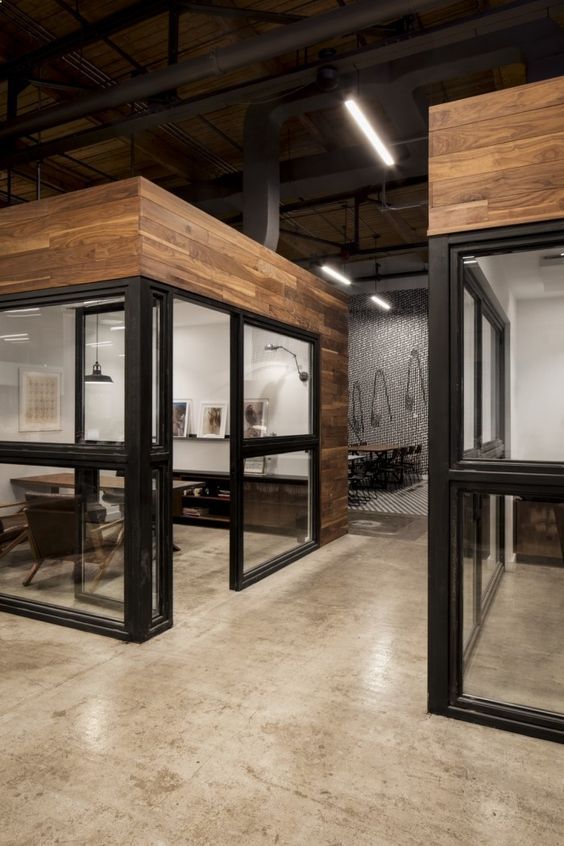 Portes de loft style industriel français