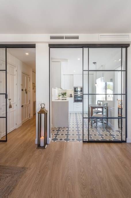 Portes de loft style industriel français