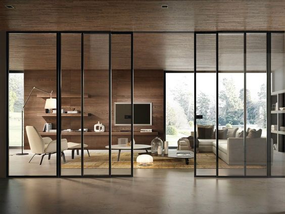 Portes de loft style industriel français