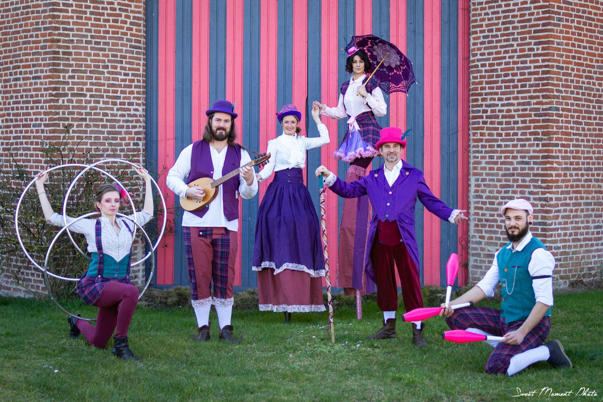 déambulation thème cirque