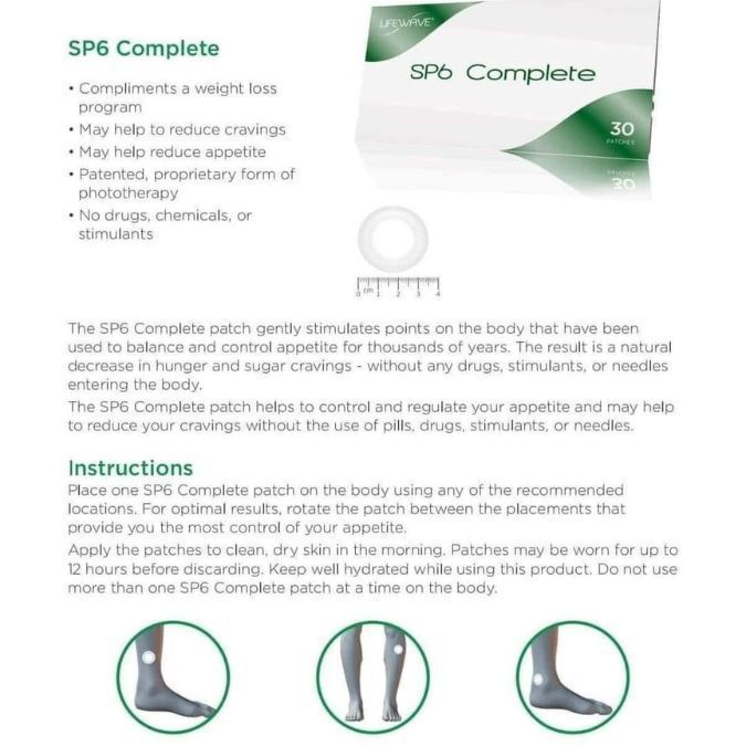 LifeWave SP6 Complete Patches® LifeWave SP6 Complete Patches®