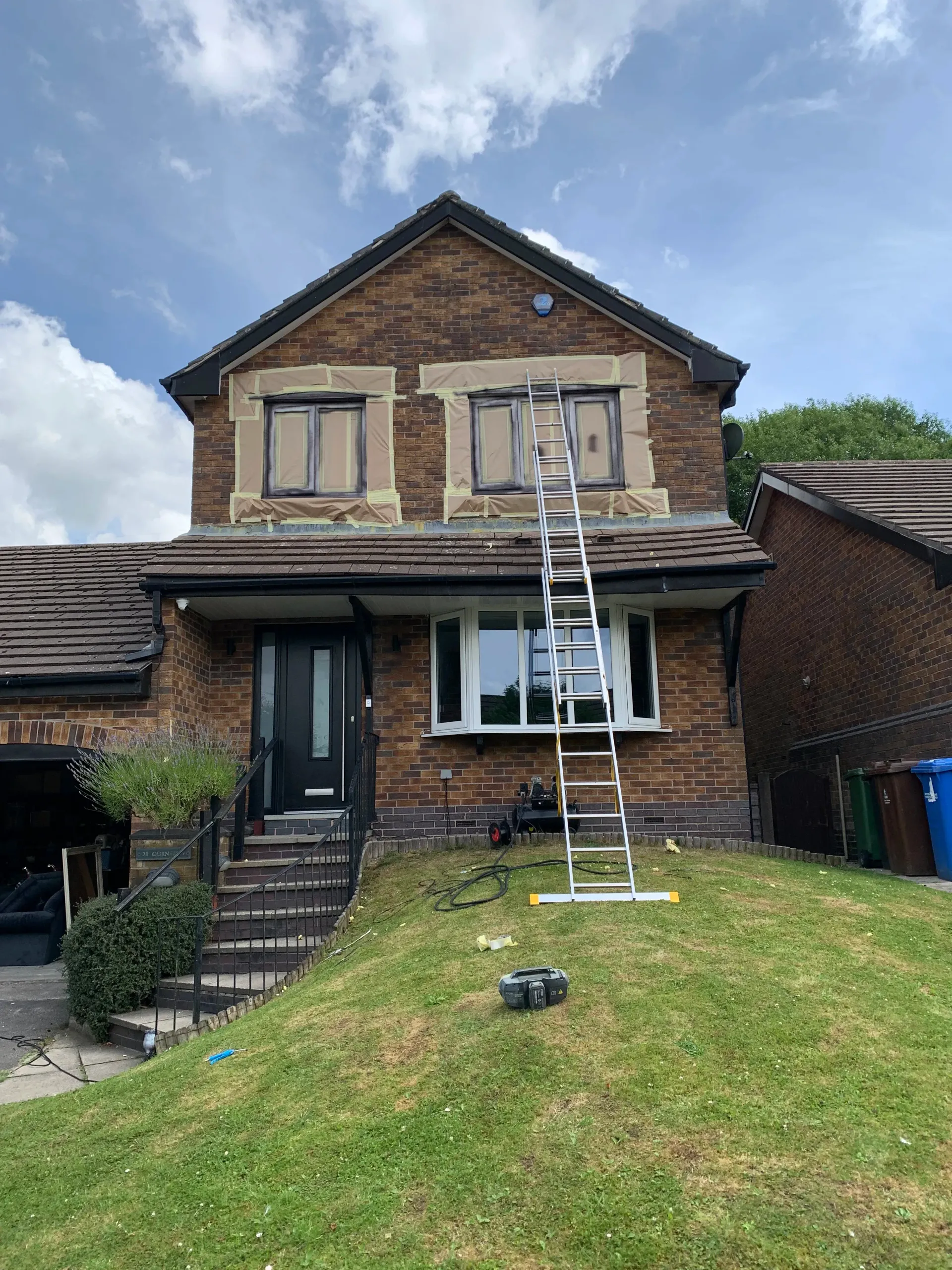 Respray UPVC Windows