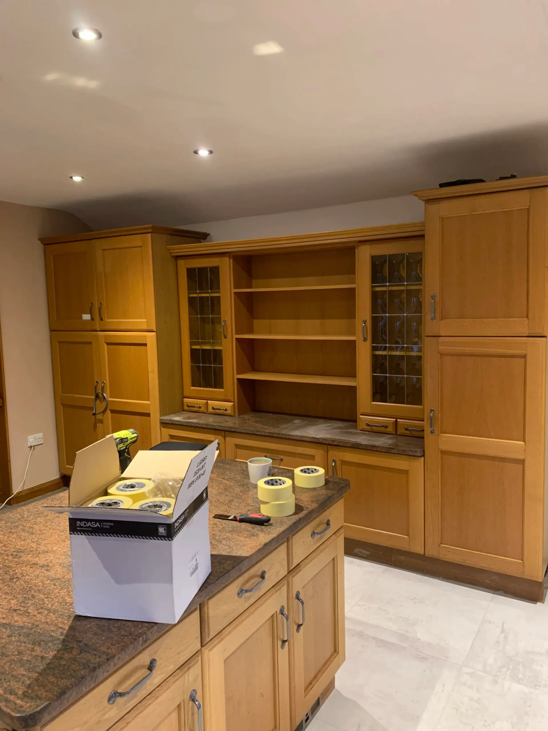 Cost to Spray Paint Kitchen Cabinets