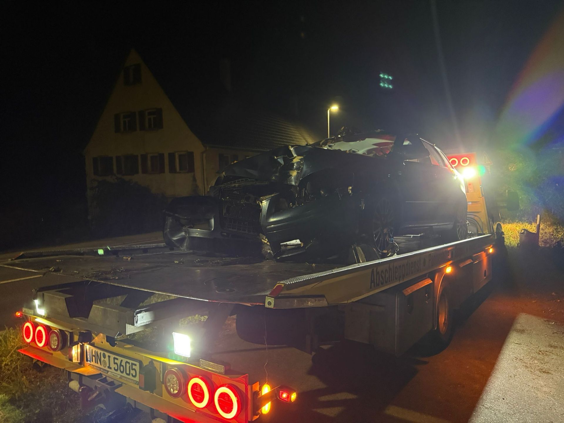 Transporter abschleppen