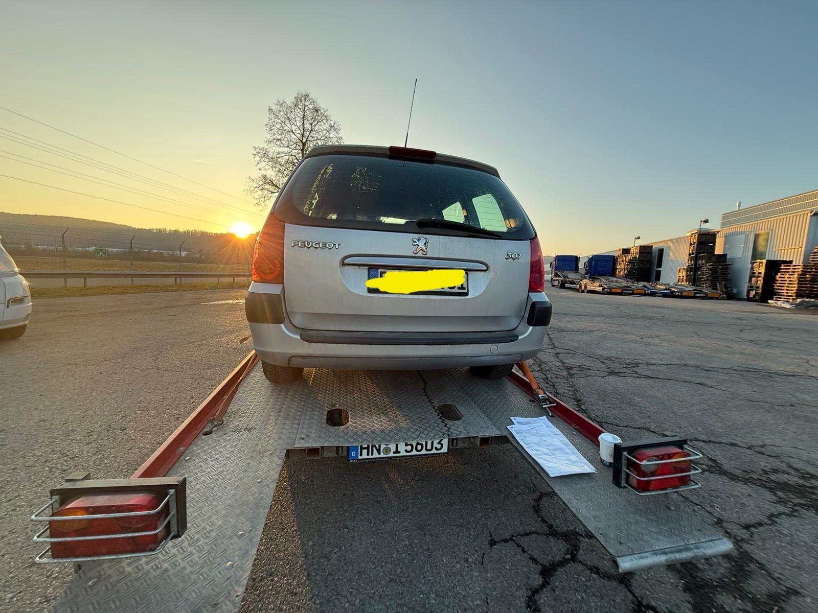 Kombi abgeschleppt Heilbronn