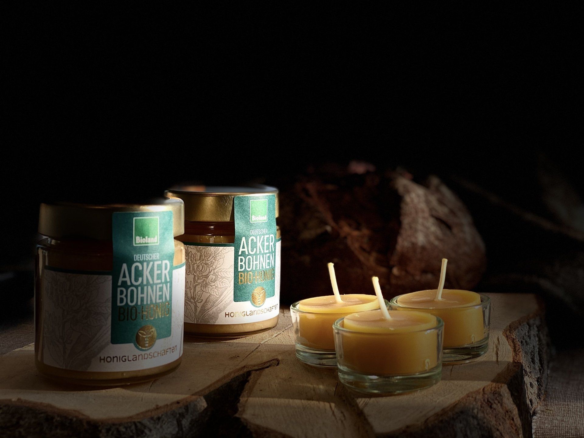 Ackerbohnenhonig von Honiglandschaften - Silber bei Bayerns beste Bioprodukte 2021!